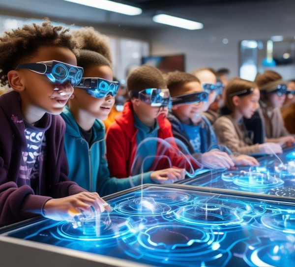 六年级学生，科技与创新的未来