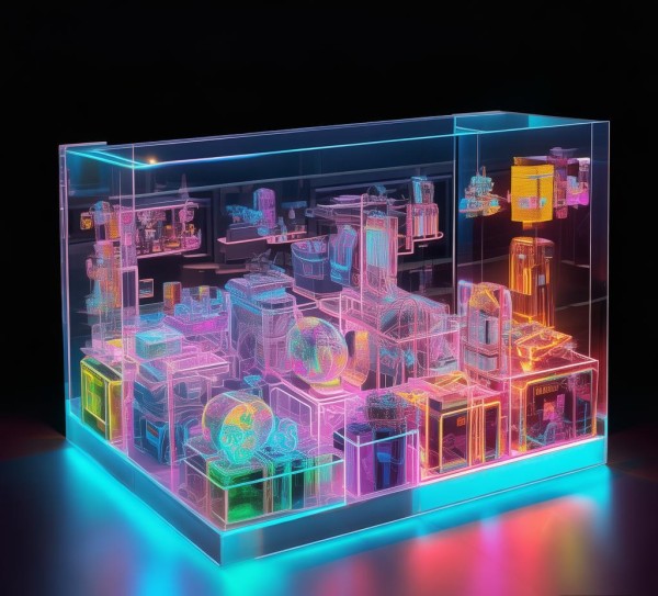 3D透明壁纸，科技礼物的视觉盛宴